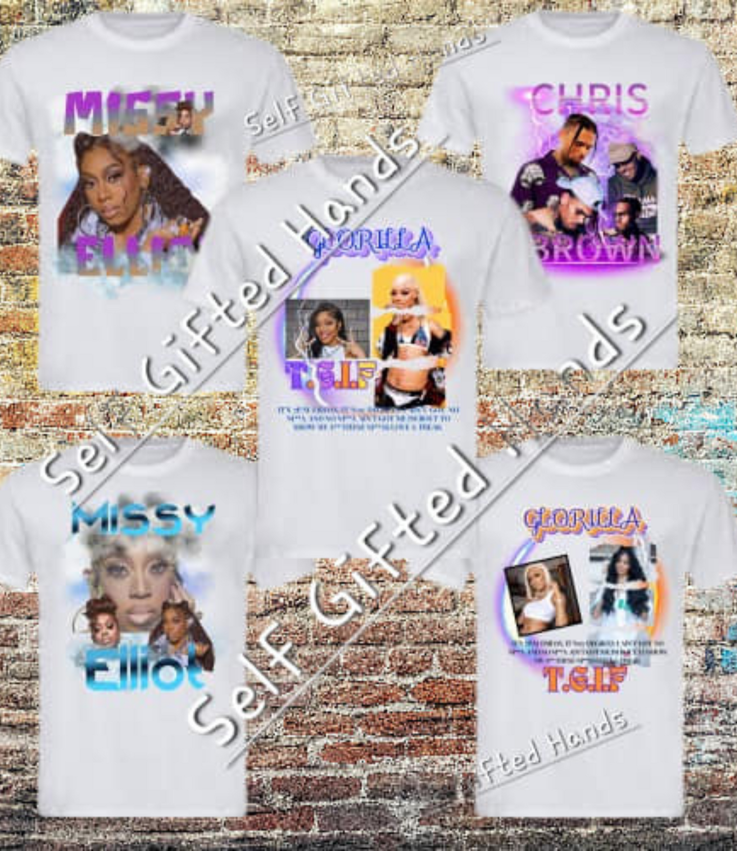 Adult Custom Design T-Shirt  S-XL
