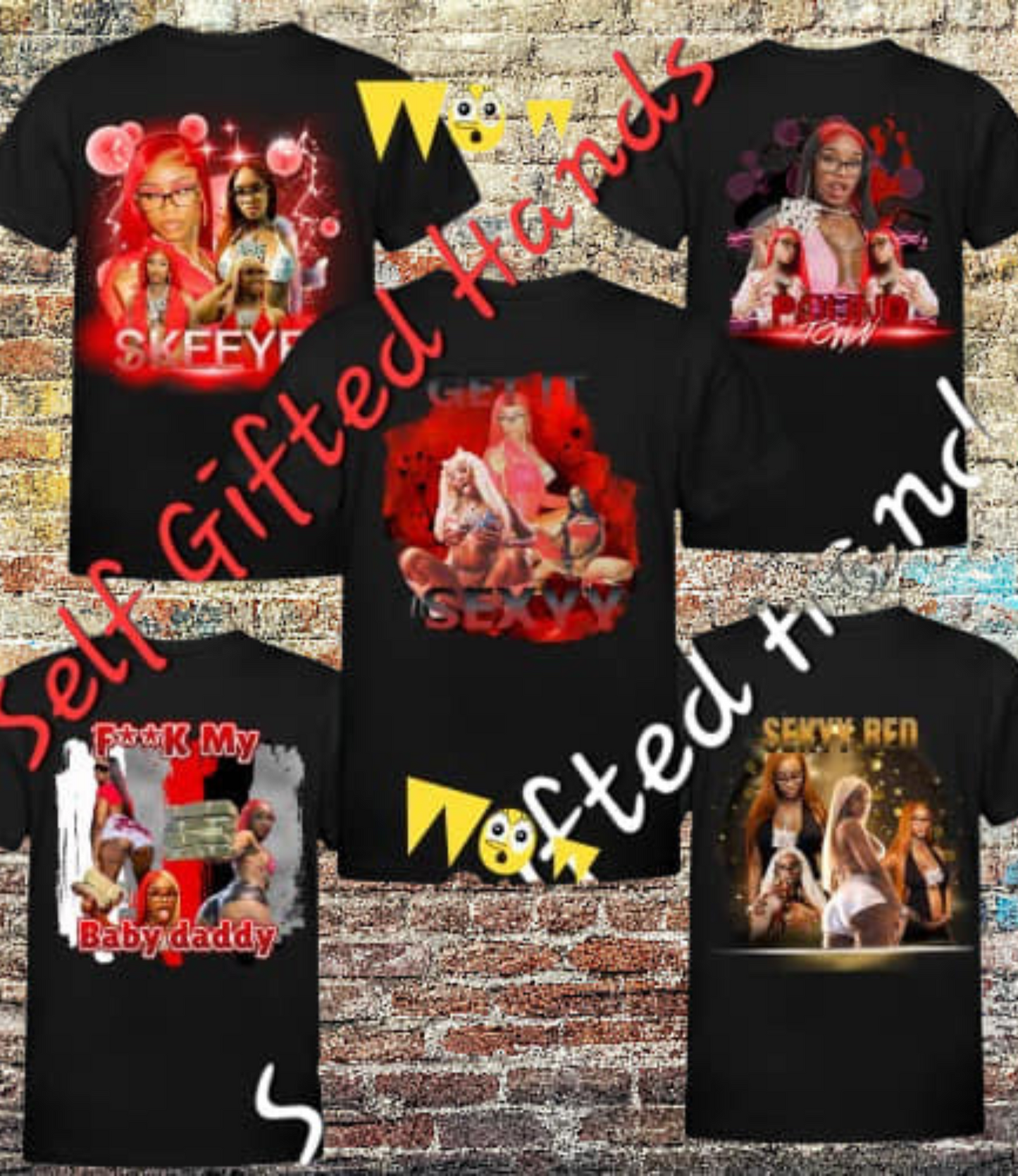 Adult Custom Design T-Shirt  S-XL